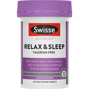 Swisse Ultiboost Relax & Sleep Tab X 60 ChemiStop