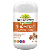 Nature's Way Super Foods Turmeric 1000mg Tab X 60