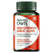 Nature's Own High Strength Garlic 10000mg Tab X 100