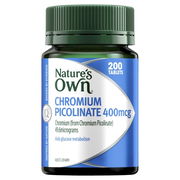 Nature's Own Chromium Picolinate 400mcg Tab X 200 ChemiStop