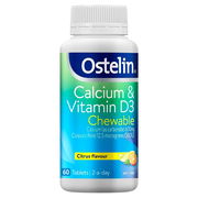 Ostelin Calcium & Vitamin D3 Chewable Tab X 60 ChemiStop