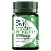 Nature's Own Activated Methyl B12 1000mcg Tab X 60 ChemiStop