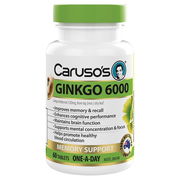 Caruso's Ginkgo 6000 One A Day Tab x 60