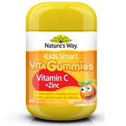 Nature's Way Kids Smart Vita Gummies Vitamin C + Zinc X 60 ChemiStop