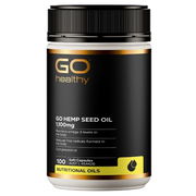 GO Healthy Go Hemp Seed Oil 1100mg Cap X 100