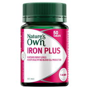 Nature's Own Iron Plus 50mg Tab X 50