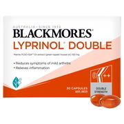Blackmores Lyprinol (Green Lipped Mussel) Double Strength 100mg Cap X 30