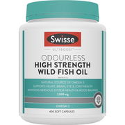 Swisse Ultiboost Odourless High Strength Wild Fish Oil 1500mg Cap X 400