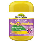 Nature's Way Kids Smart Vita Gummies Multi-Vitamin + Vegies X 120