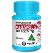 Megafol Folic Acid 5mg Tab X 100