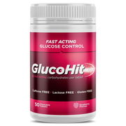 GlucoHit Glucose - Raspberry Flavour Chewable Tab X 50