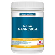 Ethical Nutrients Mega Magnesium Powder (Raspberry) 450g