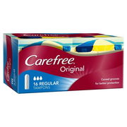 Carefree Tampons Regular X 16