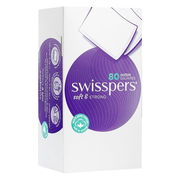Swisspers Cosmetic Square Pads X 80