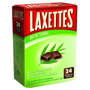 Laxettes Chocolate Squares X 24