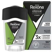 Rexona for Men Clinical Protection Antiperspirant Deodorant (Active Fresh) 45ml ChemiStop