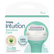 Schick Womens Intuition Plus Aloe & Vitamin E Cartridges x 3