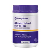 Henry Blooms Odourless Natural Fish Oil 1000mg Cap X 400