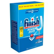 Finish Power Essential  Everyday Clean - Lemon Dishwashing Tablets X 120